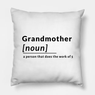 Definition Grandmother Noun Person Families Work Pillow