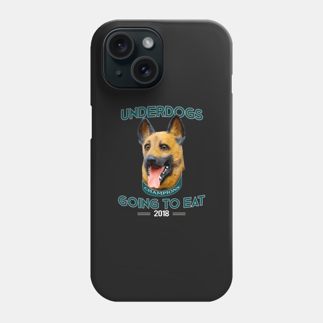 Philadelphia 2018 Underdogs Mask Shirt for Philly Fans Phone Case by JJDezigns