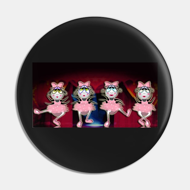 The Fleas Circus - LAS BALLERINAS Pin by Kartoon