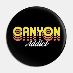 Retro Canyon Addict Pin