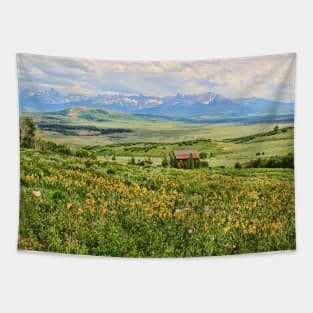 Mountain View Ranch Tapestry