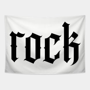 rock logo Tapestry