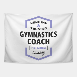 Gymnastics Coach Gift Idea Tapestries Teepublic