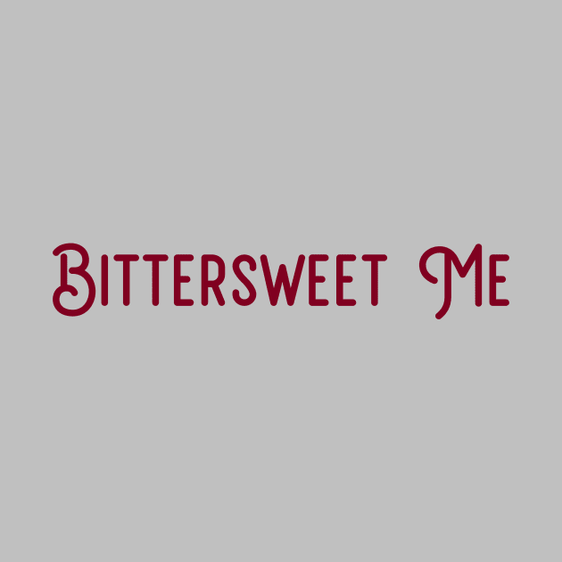 Bittersweet Me, burgundy by Perezzzoso