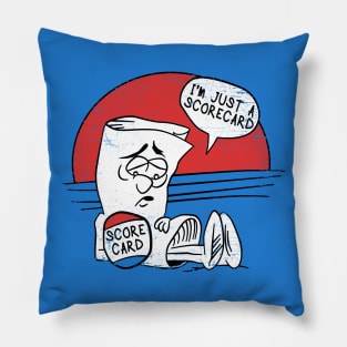 Scorecard Pillow