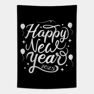 Happy New Year 2025 Tapestry