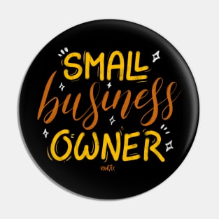 Small Business Owner Pin