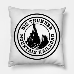 HeroThunderMountainWhite Pillow