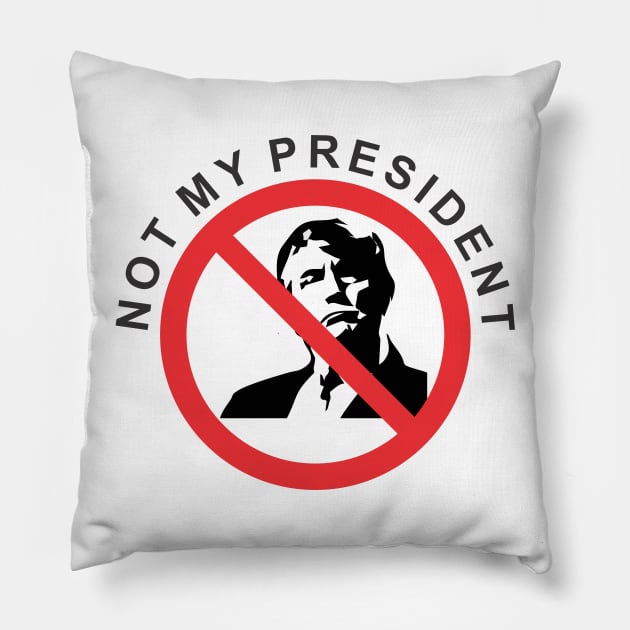 not my president Pillow by juraganLOGO