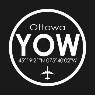 YOW, Ottawa International Airport T-Shirt