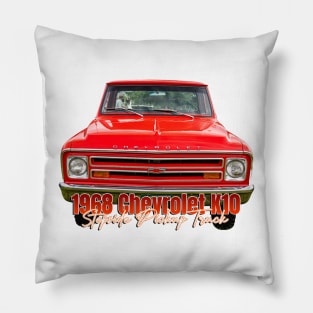 1968 Chevrolet K10 Stepside Pickup Truck Pillow