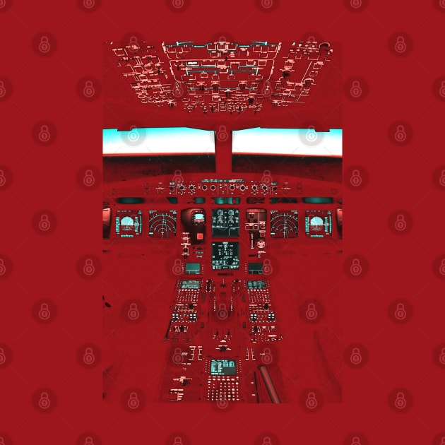 Aviation Pilot Cockpit view by FasBytes