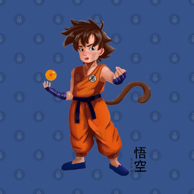 Goku Kid by Jackson