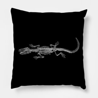 Alligator Skeleton Pillow