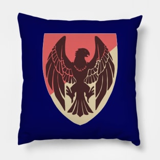 Black Eagles Crest Pillow