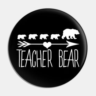 Teacher Bear For Educators  Teacher Appreciation Pin