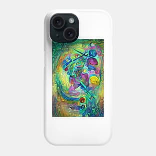 Green Flames Phone Case