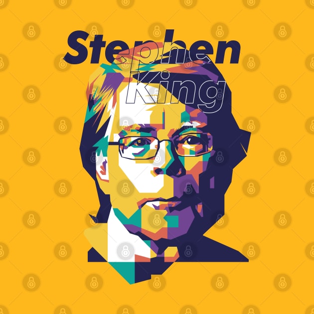 Stephen King WPAP style portrait #2 by pentaShop