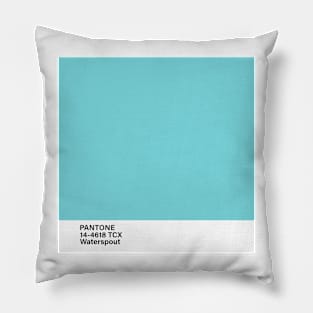 PANTONE 14-4618 TCX Waterspout Pillow