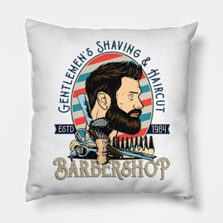 GENTLEMEN'S SHAVING & HAIRCUT Pillow