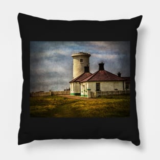 Nash Point Lighthouse Low Tower Pillow