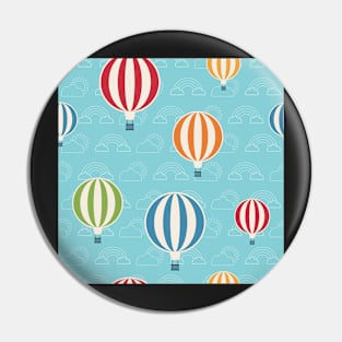 Hot Air Balloons Pin