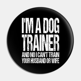 Pet Trainer Pin