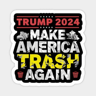 Anti-Trump 2024 Election Funny Magnet