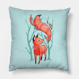 Winter Fox Pillow