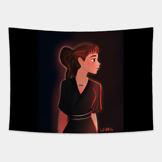 Solo Anniversary Qi'ra Tapestry by Lipstick and Lightsabers