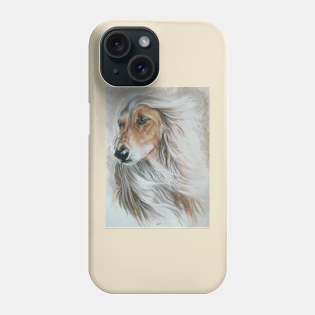 Afghan Hound Phone Case by BarbBarcikKeith