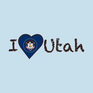 I Love Utah T-Shirt