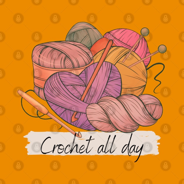 Crochet All Day! by Dessein