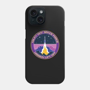 Milky Way Space Force Series - Mission Lift Off Phone Case