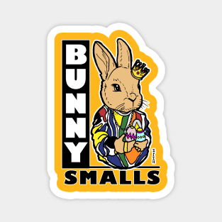 Bunny Smalls Easter Bunny Rabbit Rap Themed Art Magnet