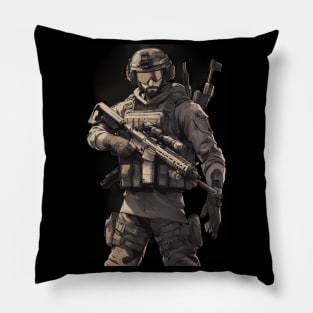 Tactical Soldier Pillow