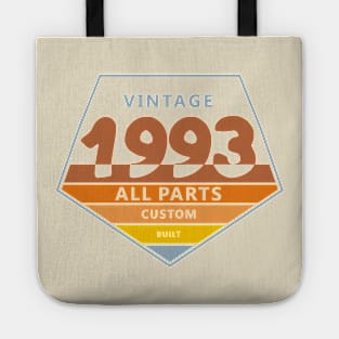 27th Birthday T-Shirt - Vintage 1993 Tote