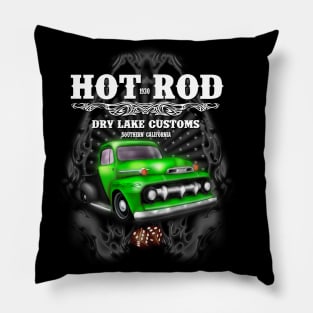 Hot Rod Custom Vintage Truck Pillow