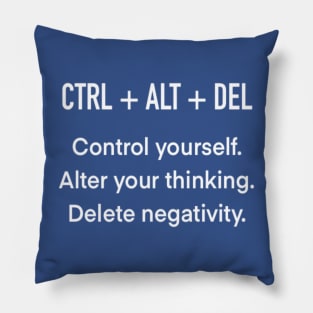 Control Alt delete Pillow