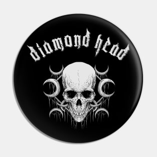 diamon head the darkness Pin