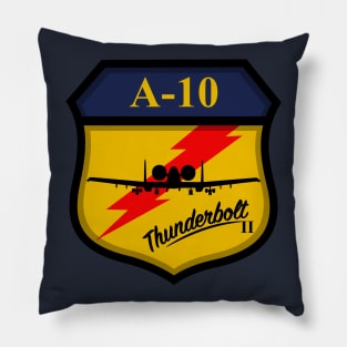 A-10 Warthog Patch Pillow