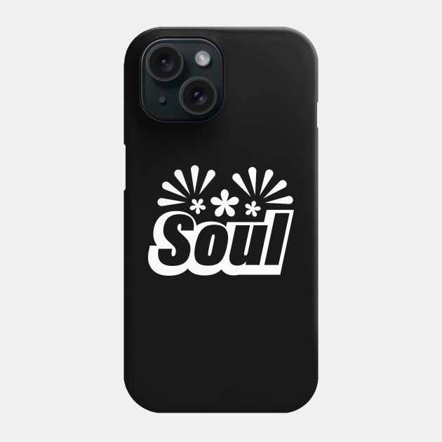 Beautiful soul artistic typography design Phone Case by BL4CK&WH1TE 