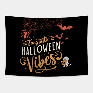 Fangtastic Halloween Vibes Tapestry