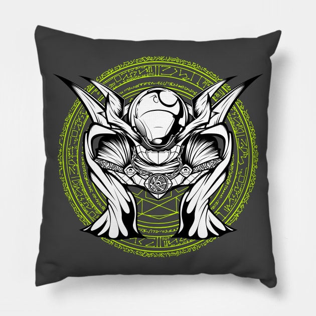 Mysterio Sorcerer Supreme - BW Pillow by AlternateRealiTEE