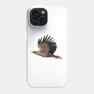 Eagle flying Phone Case