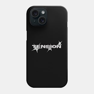 Simple Text "TENSION" Phone Case