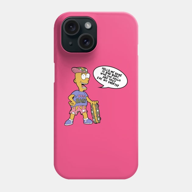 Bootleg Bart Phone Case by THRILLHO