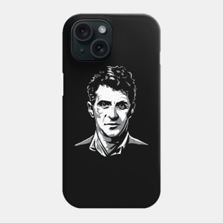 Ludwig Wittgenstein monochromatic Phone Case