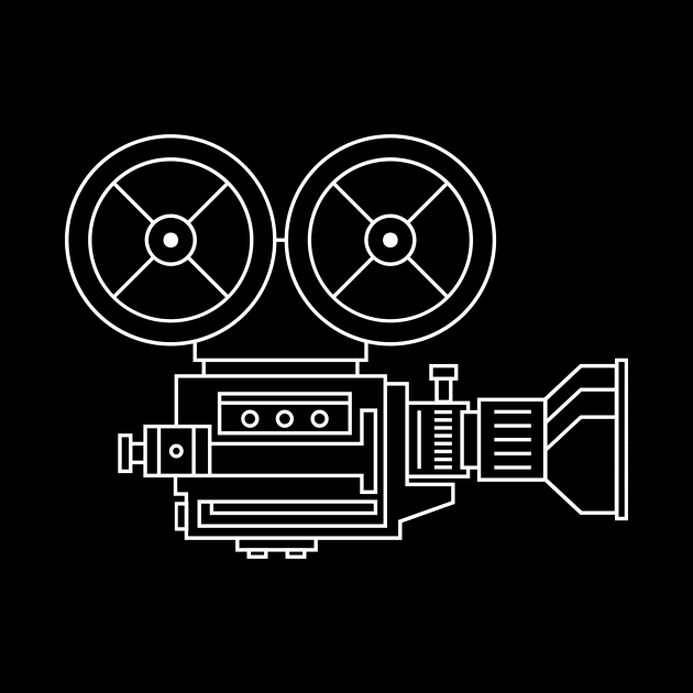 Vintage Film Camera | Director Filmmaker Graphic by MeatMan