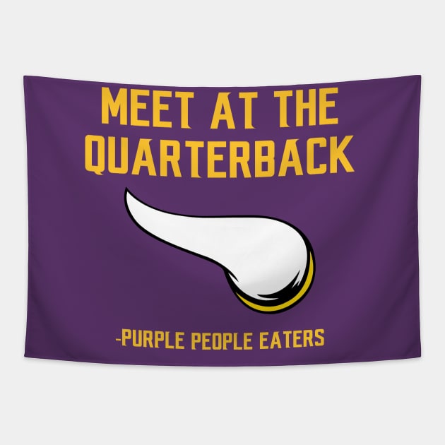 Purple People Eaters Tapestry by Wicked Mofo